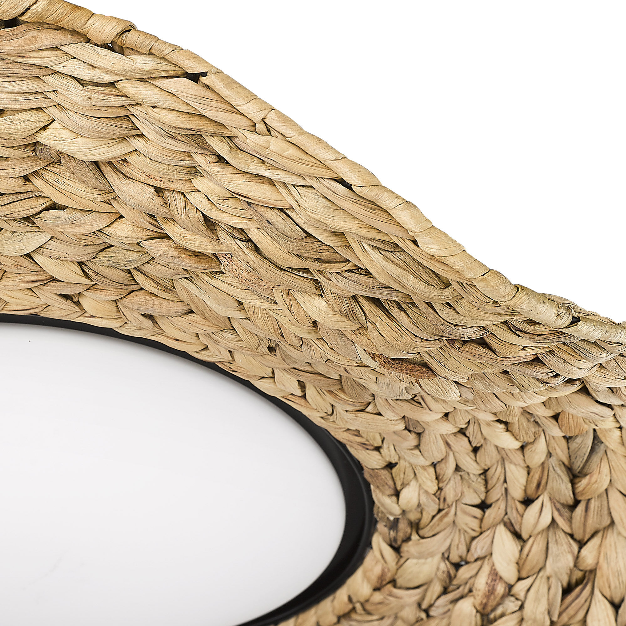 Macy LED 21 inch Matte Black Flush Mount Ceiling Light